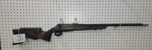 SAUER 100 FIELDSHOOT- FACTORY TARGET IN 6.5 CREEDMOOR WITH S.S. MUZZLE BRAKE TO MATCH SCOPE MOUNT (BARELY USED)