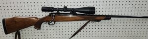 SCHULTZ & LARSEN 7X61 S&H CALIBER (USED) WITH BAUSCH AND LOMB ELITE 3000 SCOPE